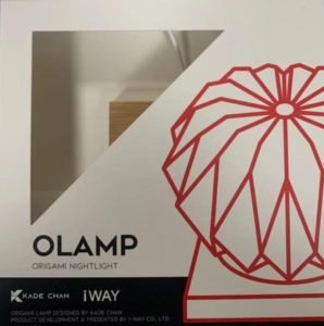 origami lamp