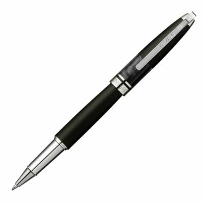 PC5005RP Knight Roller Ball Pen - Black/Black <BR> 寶珠筆