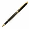 PC5000RP-02G Knight Roller Ball Pen - Black/Gold Plating <BR> 寶珠筆