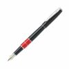 PC3402MFP Libra Mini Fountain Pen - Black/Resin Red  <BR> 鋼筆