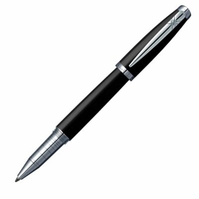 PCx-752RP Majestic Roller Ball Pen - Black/Chrome <BR>寶珠筆