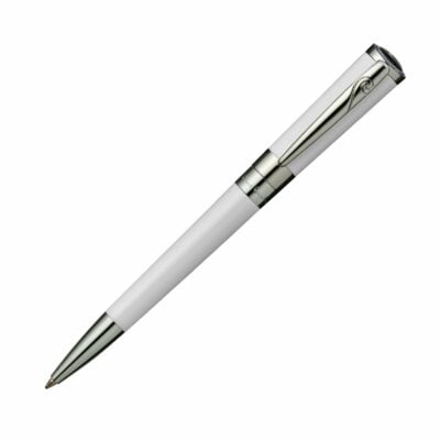 PC7102BP Matrix Ball Pen - White/Sliver <BR> 原子筆