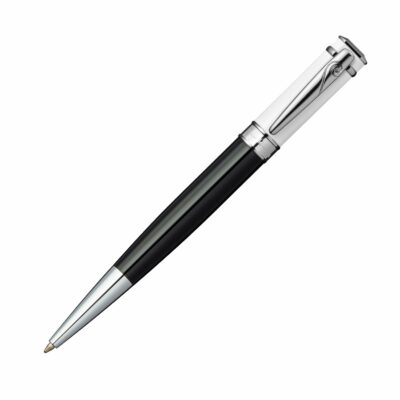PC7508BP Montagne Ball Pen - White/Black/Chrome <BR> 原子筆