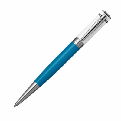 PC7511BP Montagne Ball Pen - White/Blue/Chrome <BR> 原子筆