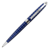 PC5000BP-03 Noble Knight Ball Pen - Blue with Grid Pattern/Chrome 原子筆