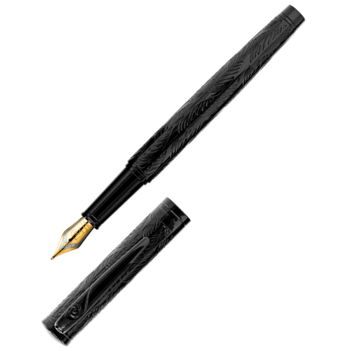 PC7242FP Super Cool Mars Fountain Pen - Black/Black 綱筆