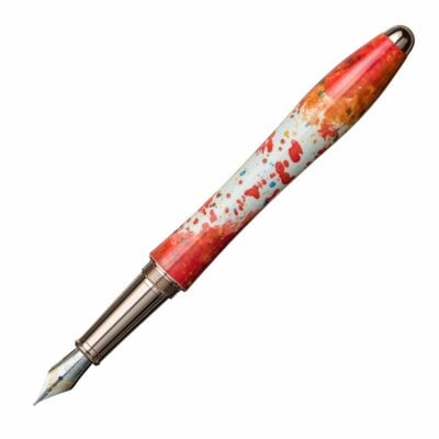 PC9251FP Secret Iv Fountain Pen - White,Red/Rose Gold <BR> 鋼筆