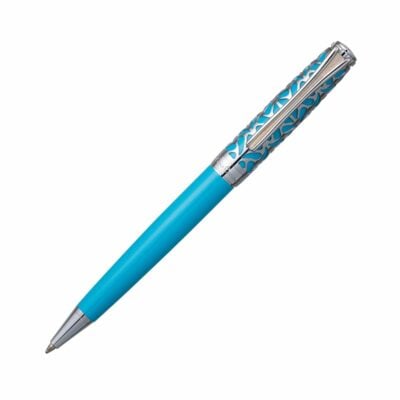 PC2022BP Splendid Ball Pen - Semi Blue/Chrome <BR> 原子筆