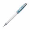 PC2023BP Splendid Ball Pen - Semi Blue/White/Chrome <BR> 原子筆