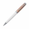 PC2025BP Splendid Ball Pen - Semi Orange/White/Chrome <BR> 原子筆