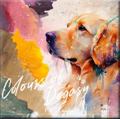 Colour of Dogasy 8ml shinny ink bottle set <BR> 汪汪閃墨趣墨水8支套裝