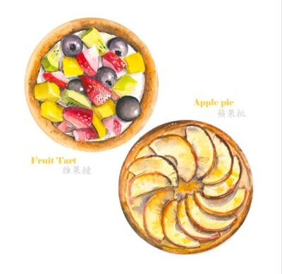 A Foodie Colouring Journey