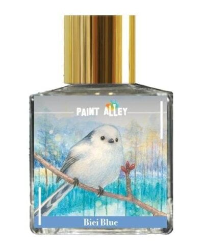 Biei Blue Snow Fairy shimmer fountain pen ink bottle by Paint Alley
