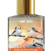 Hokkaido Sunset Orange Snow Fairy shimmer fountain pen ink bottle by Paint Alley